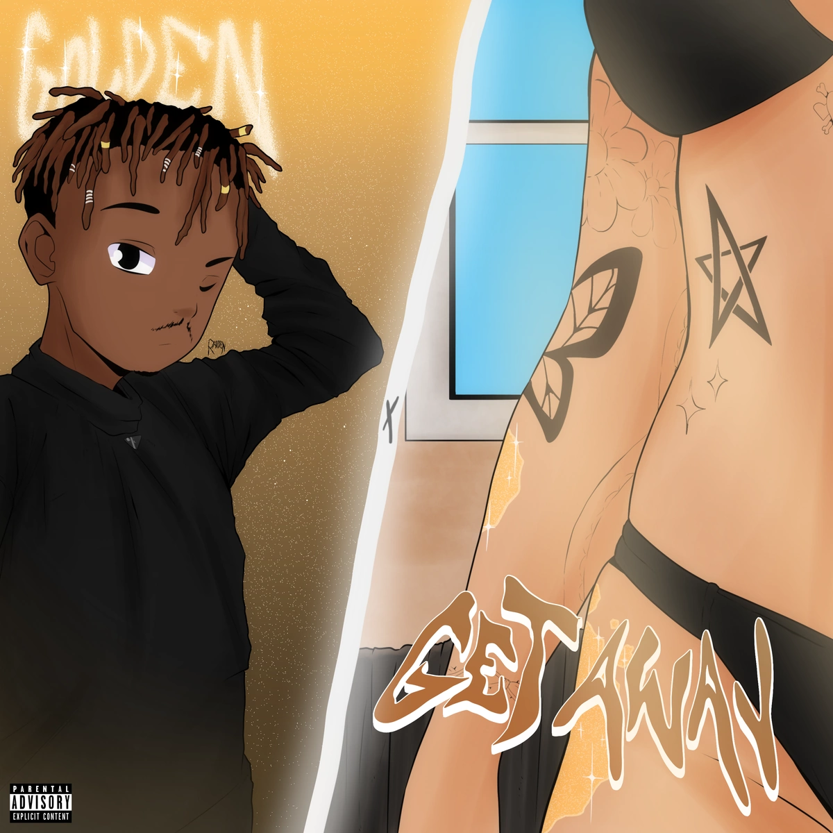 GOLDEN x GETAWAY cover