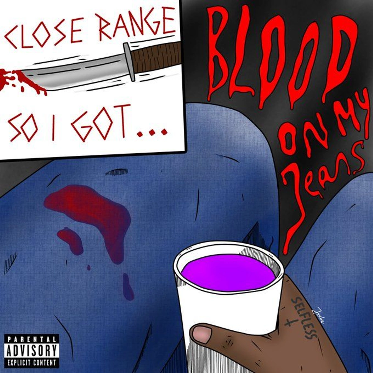 Blood On My Jeans + Freestyle cover